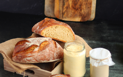 Slow fermentation ambient raised bread