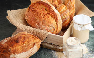 Bread with barley